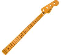 Player II Series Jazz Bass Neck, 22 Medium Jumbo Frets, Maple, 9.5", Modern "C"