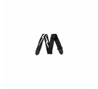 Fender 2" Nylon Lightning Bolt Strap Black