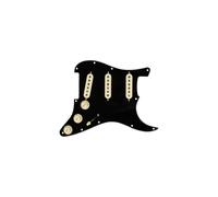 Fender Pre-wired Pickguard Strat Custom Shop FAT 50's - S/S/S - Black