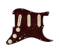 Fender Pre-wired Pickguard Strat Custom Shop FAT 50's - S/S/S - Tortoise Shell,Shell,0992340500