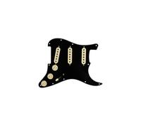 Fender Pre-wired Pickguard Strat Original '57/'62 - S/S/S - Black, (992345506)