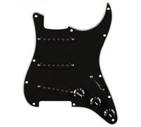 Fender Pre-Wired Strat Pickguard Pure Vintage 65 w/RWRP Midde Black