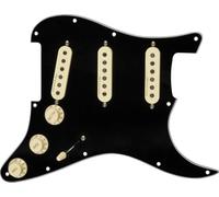 Fender Pre-Wired Strat Pickguard, Vintage Noiseless SSS | Drop-in Strat upgrade, pre-wired SSS configuration, hum-free vintage tone, fits standard Stratocaster routing, easy install