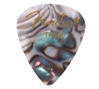 Fender Premium Celluloid 351 Picks Thin Abalone 12 Pack