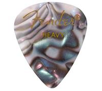 Fender Premium Celluloid 351 Shape Picks Heavy Abalone Pack of 12