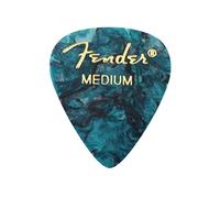 Fender Premium Celluloid 351 Picks Medium Ocean Turquoise Pk of 12