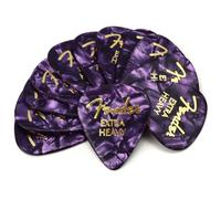 Fender Premium Celluloid Guitar Picks 351 Shape Purple Moto Extra Heavy 12-Pack