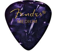 Fender Premium Celluloid Guitar Picks 351 Shape, Guitar Accessories, Purple Moto, Medium, 144-Pack