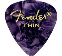 Fender Premium Celluloid Guitar Picks 351 Shape Purple Moto Thin 144-Pack