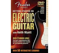Fender Presents Getting Started on Electric Guitar With Keith Wyatt: Over 50 Interactive Lessons : English, French, German, Japanese, Spanish