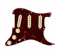Fender Prewired Stratocaster Pickguard with Tex-Mex Pickups (Tortoise)