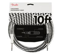 Fender Professional 3M/10ft Instrument Cable Checkerboard