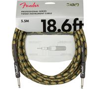 Fender Pro 18.6' Instrument Cable Desert Camo