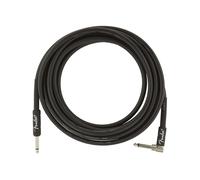 Fender Pro Series 15 foot Angled Instrument Cable, Black (NEW)
