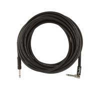 Fender Pro Series 25 foot Angled Instrument Cable, Black (NEW)