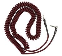 Fender Deluxe Series Coil Cable - Tweed - 30ft (9m) - Natural Tweed