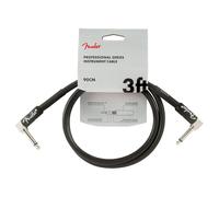 Fender Professional Series Instrument Cable, 3ft, Black