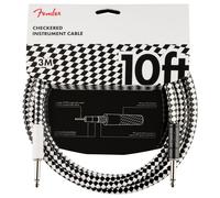 Fender Professional 3M/10ft Instrument Cable Checkerboard