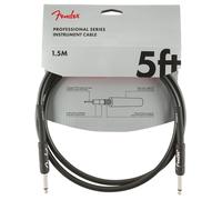 Fender Professional 5ft Straight Instrument Cable Black