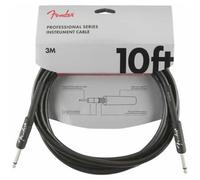 Fender Professional Series 10ft Black Jack - Jack Guitar Instrument Cable