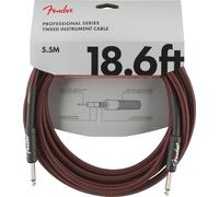 Fender Professional Series 18.6ft Red Tweed Jack - Jack Guitar Instrument Cable