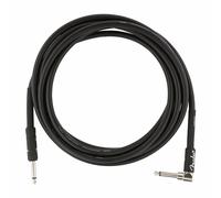 Fender Professional Series Guitar/Instrument Cable (Black, 10 ft, Straight/Righ…