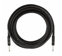 Fender Professional Series Guitar/Instrument Cable (Black, 18.6 ft, Straight/St…