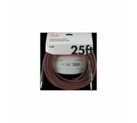 Fender Professional Series Instrument Cable, 25', Red Tweed (7.5 M)