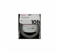 Fender Professional Series Instrument Cables, 10', Gray Tweed (3 M)