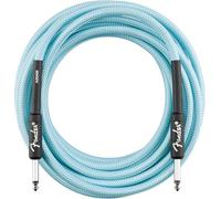 Fender Professional Series Tweed Instrument Cable, 18.6', Daphne Blue
