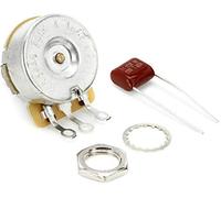 Fender Pure Vintage 250K Split Shaft Potentiometer for Stratocaster | Guitar pot replacement, volume or tone control, fits push-on knobs, Stratocaster upgrade, authentic Fender electronics part
