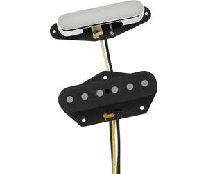 Fender Pure Vintage '51 Tele Pickup Set, Single Coil, 2x | Authentic '51 Tele tone, vintage single coil pickups, country & twang, drop-in replacement, alnico 3 magnets