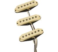 Fender Pure Vintage '61 Strat Pickup Set, Vintage Single Coil | 3x single coil pickups, authentic '61 voiced tone, blues & classic rock, Strat replacement, vintage cloth wiring
