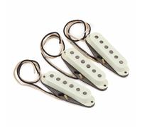 Fender Pure Vintage '65 Strat/Stratocaster Single Coil Pickups Set (Vintage Whi…