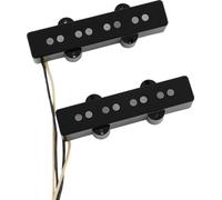 Fender Pure Vintage '66 Jazz Bass Pickup Set, Vintage Tone | 2x single-coil pickups, warm vintage tone, drop-in Jazz Bass upgrade, authentic '66 specs, ideal for blues, jazz & funk