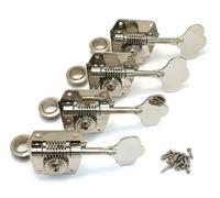 Fender Pure Vintage Bass Tuning Machine Set, Replacement Upgrade | Vintage-style bass tuners, drop-in replacement, fits Precision & Jazz Bass, authentic Fender parts, bass guitar upgrade