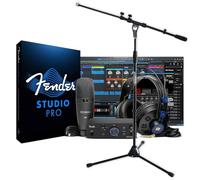 Fender Quantum Creator Bundle Recording Set with Keepdrum Tripod