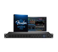 Fender Quantum LT 16 | 16-in 8-out USB-C Audio Interface for Music Production, Eight MAX-HD Mic Preamps, 14 Line Inputs, Low-Latency Drivers, Loopbac