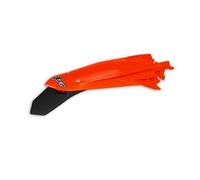Free Shipping Rear Fender UFO + License Plate Holder With Fluorescent Orange LED
