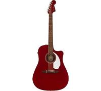 Fender Redondo Player WN Candy Red - Acoustic Guitar