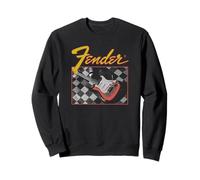 Fender Retro Vintage Guitar Checkered Sweatshirt
