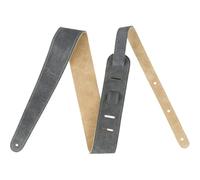 Fender Reversible Suede Strap - 2" Wide - Gray & Tan