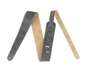 Fender© Reversible Suede Strap - 2" Wide - Gray & Tan | Reversible design made of suede and fabric, suitable for acoustic and electric guitars, 5 cm wide for comfort