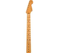Fender Road Worn 50s Strat Neck, Soft V, 21 Vintage Tall Frets, Maple | Authentic 50s Soft V profile, vintage tall frets, maple, aged finish, drop-in Strat replacement, relic'd feel, classic tone