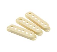 Fender Road Worn Stratocaster Single Coil Pickup Covers Set of 3 (Aged White)