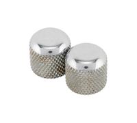 Fender Road Worn Telecaster Dome Knobs Chrome (2)