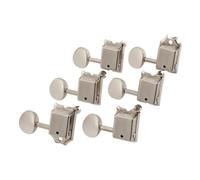 Fender Road Worn Vintage Style Tuners 6 In-Line Right Handed (Aged/Relic Nickel)