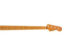 Fender Roasted Maple Precision Bass Neck, C Shape, 20 Frets, 9.5" | Replacement bass guitar neck, roasted maple fretboard, medium jumbo frets, C shape profile, 9.5" radius, precision fit
