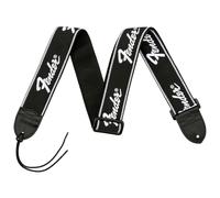 Fender Running Logo Guitar Strap, Adjustable 30 to 51 Inches, Reinforced Leather