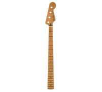 Fender Satin Roasted Maple Jazz Bass Neck Maple Fretboard Loose Neck with Esdoorn Toets for Electric Basgitaar